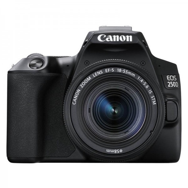 دوربین عکاسی canon 250d با لنز 55-18 IS STM