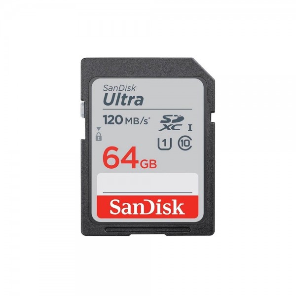 کارت حافظه SanDisk مدل SD 64GB 120mbs