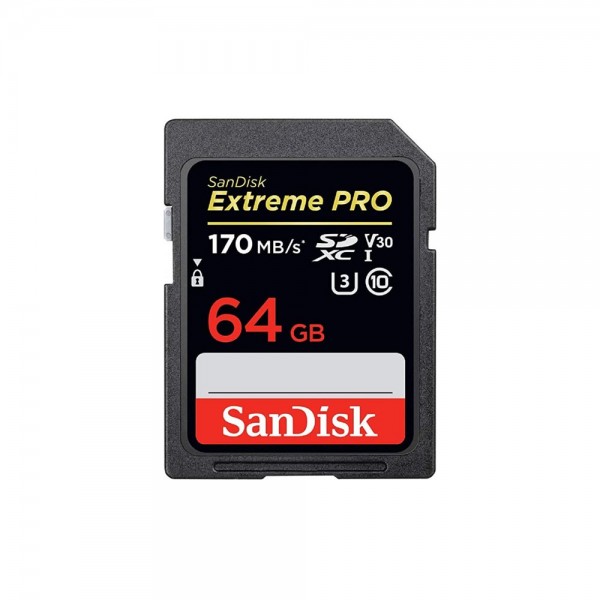 کارت حافظه SanDisk مدل SD 64GB 170mbs