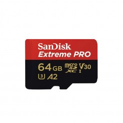 کارت حافظه سن دیسک SanDisk micro SD Extreme PRO 64GB 170mbs