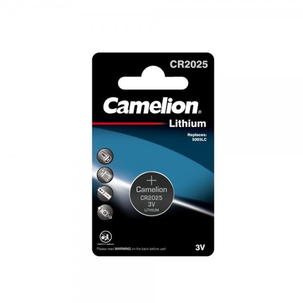 باتری قلمی Camelion مدل Lithium CR2025