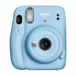دوربین عکاسی چاپ سریع فوجی فیلم آبی مدل (sky blue) Instax Mini 11
