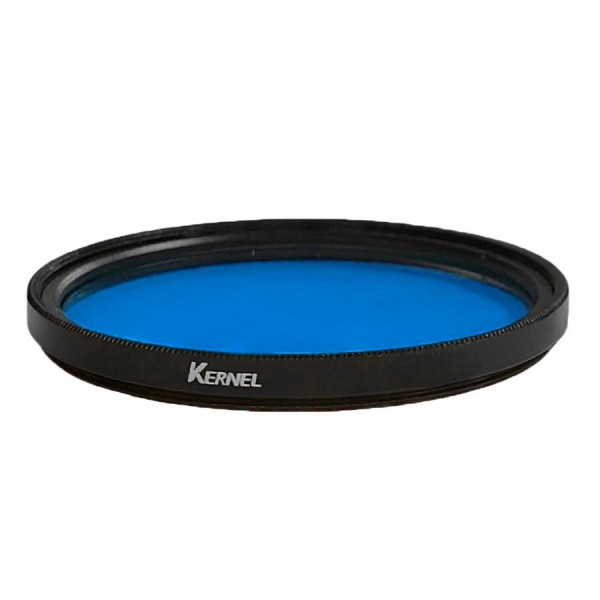 فیلتر لنز رنگی کرنل مدل Kernel blue 58 mm