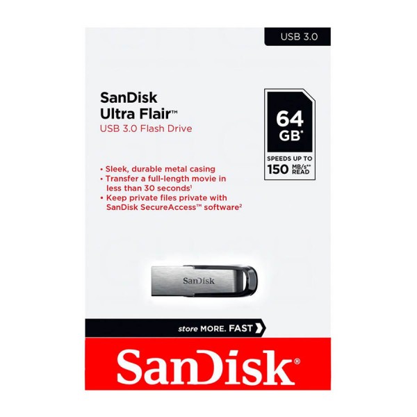 فلش مموری سندیسک Sandisk Ultra flair 64Gb