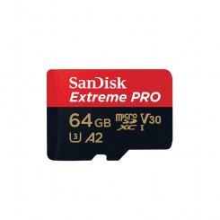 کارت حافظه سن دیسک SanDisk micro SD Extreme PRO 64GB 200mbs
