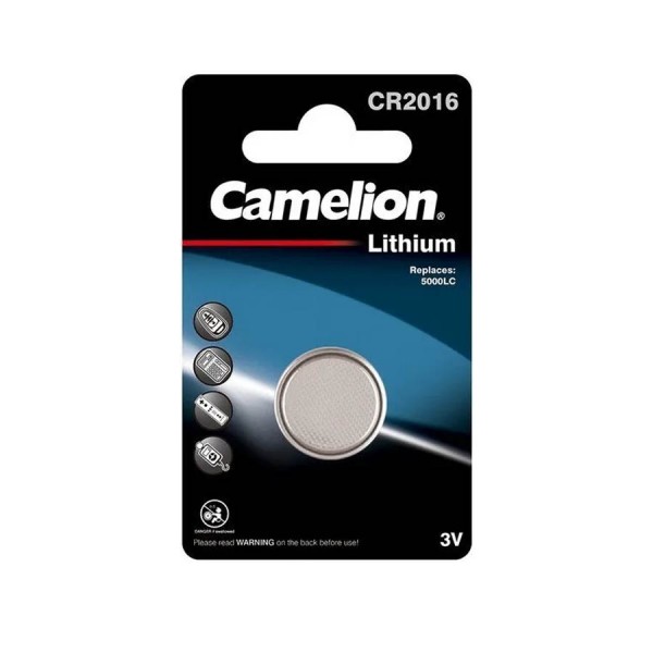باتری سکه ای کملیون مدل Camelion Lithium CR2016