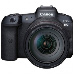 دوربین عکاسی بدون آینه کانن Canon EOS R5 with RF 24-105mm f4 IS USM
