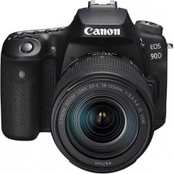 دوربین عکاسی کانن CANON EOS 90D With 18-135 IS USM با گارانتی 36 ماهه