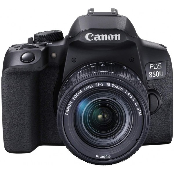دوربین عکاسی canon 850d با لنز 55-18 IS STM