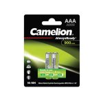 باتری نیم قلمی Camelion مدل AlwaysReady 900mAhدوتایی