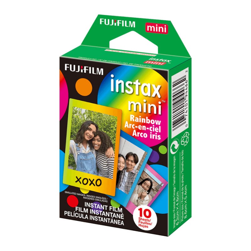 فیلم عکاسی فوجی فیلم مدل Instax Mini Rainbow فیلم عکاسی فوجی فیلم مدل Instax Mini Rainbow