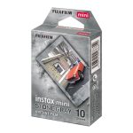 دوربین عکاسی چاپ سریع فوجی فیلم مشکی مدل (charcoal gray) Instax Mini 11 با کاغذ