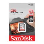 کارت حافظه سن دیسک SanDisk SD 128GB 80mbs