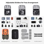 کوله کی اند اف K&F Beta backpack 20L نارنجی