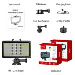 نور ثابت رنگی جیماری Jmary FM-72 RGB