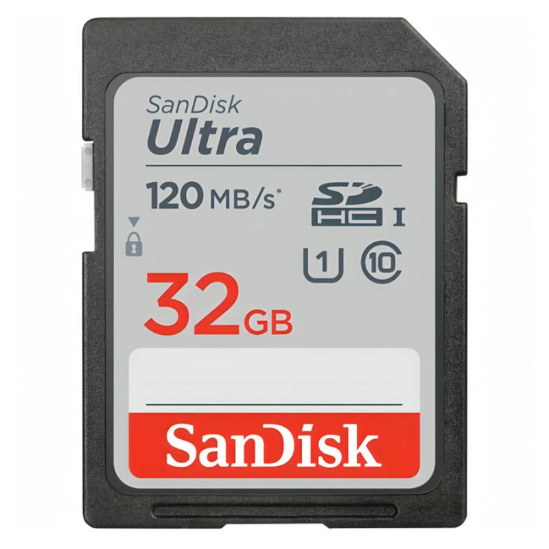 کارت حافظه سن دیسک SanDisk SD 32GB 120mbs کارت حافظه سن دیسک SanDisk SD 32GB 120mbs