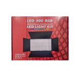نور ثابت پروفشنیال رنگی مدل Professional LED-800 RGB بدون باتری