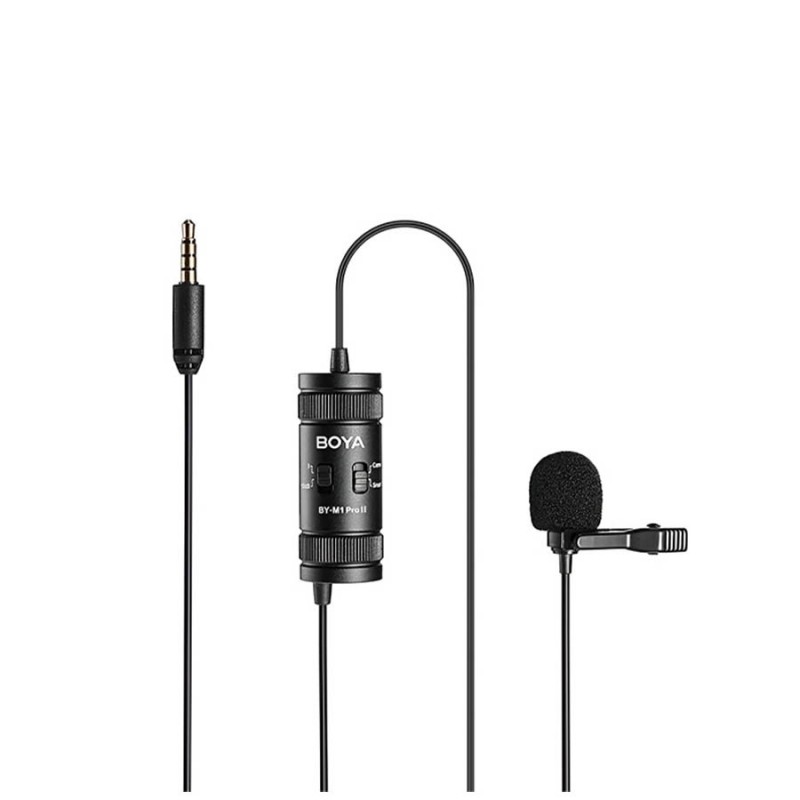 میکروفون بویا مدل BOYA BY-M1 PRO II با دوسال گارانتی بویا ایران میکروفون بویا مدل BOYA BY-M1 PRO II با دوسال گارانتی بویا ایران