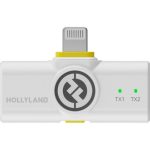 میکروفون یقه ای بی سیم Hollyland LARK M2 DUO 2 Person Wireless Combo Microphone