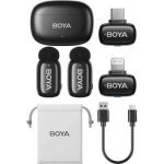 میکروفون بویا مدل BOYA BY-Boya Mini 12 با دوسال گارانتی بویا ایران رنگ مشکی