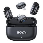 میکروفون بویا مدل BOYA BY-Boya Mini 12 با دوسال گارانتی بویا ایران رنگ مشکی