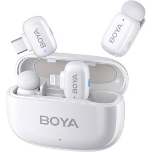 میکروفون بویا مدل BOYA BY-Boya Mini 12 با دوسال گارانتی بویا ایران رنگ مشکی